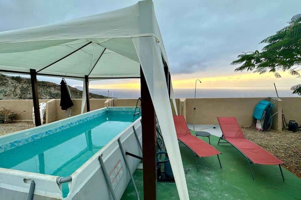 Villa Peaceful Oasis With Magical Sea Views And A Pool Santa Cruz de Tenerife Exterior foto